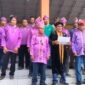 Masyarakat Suku Pagu mengekspresikan dukungannya pada PT. NHM (Tangkapan Layar Facebook @NHMFanbase)