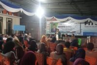 Senator Hasby Yusuf saat menyerap aspirasi (Detik Indonesia/Halmahera Post)