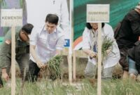Kabupaten Tanah Bumbu menjadi pusat pelaksanaan Gerakan Menanam Padi Serentak di Provinsi Kalimantan Selatan, Rabu (23/4/2025) (Detik Indonesia/Radar Banjarmasin)