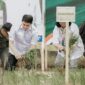 Kabupaten Tanah Bumbu menjadi pusat pelaksanaan Gerakan Menanam Padi Serentak di Provinsi Kalimantan Selatan, Rabu (23/4/2025) (Detik Indonesia/Radar Banjarmasin)