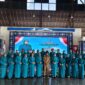 Bupati Maluku Tengah, Zulkarnain Awat Amir, resmi mengukuhkan dan melantik 30 Pengurus Tim Pemberdayaan dan Kesejahteraan Keluarga (TP-PKK) serta Pelantikan Pengurus Tim Posyandu Periode 2025-2030 di Baileo Soekarno, Kota Masohi, Senin (28/4/2025). FOTO : Humas Pemda Malteng/Yossi