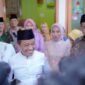 Menteri Energi dan Sumber Daya Mineral (ESDM), Bahlil Lahadalia, bersama Menteri Kependudukan dan Pembangunan Keluarga/Kepala Badan Kependudukan dan Keluarga Berencana Nasional (BKKBN), Wihaji, menghadiri acara halalbihalal di rumah Bupati Sragen Sigit Pamungkas, Minggu (6/4/2025). (Foto : sragenkab.go.id)