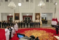 Suasana Pelantikan Gubernur Papua Pegunungan (Detik Indonesia/Suarasurabaya)