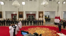 Suasana Pelantikan Gubernur Papua Pegunungan (Detik Indonesia/Suarasurabaya)
