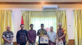 Delegasi MDPI bertemu dengan Bupati Maluku Tengah, Zulkarnain Awat Amir di ruang kerjanya, Kamis (24/4/2025). (Detik Indonesia/Tribunnews/Humas Pemkab Malang)
