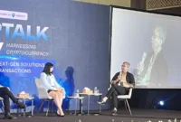Wakil Ketua Umum Kamar Dagang dan Industri (Kadin) Bidang Transformasi Teknologi dan Digital Teguh Anantawikrama dalam diskusi 