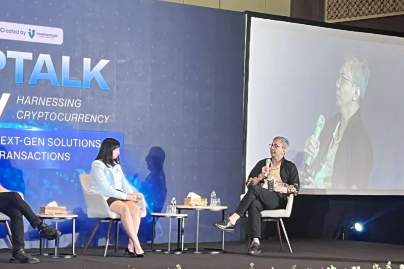 Wakil Ketua Umum Kamar Dagang dan Industri (Kadin) Bidang Transformasi Teknologi dan Digital Teguh Anantawikrama dalam diskusi 