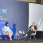 Wakil Ketua Umum Kamar Dagang dan Industri (Kadin) Bidang Transformasi Teknologi dan Digital Teguh Anantawikrama dalam diskusi 