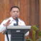Bupati Halmahera Utara, Piet Hein Babua, saat memberikan sambutan dalam RKPD 2026 || Foto: Ist