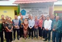 Bupati TTU saat dampingi enteri Pendidikan Tinggi, Sains, dan Teknologi Republik Indonesia, Prof. Brian Yuliarto (Detik Indonesia/Sergap.id)