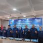 Steering Committee (SC) IKA Trisakti pada Konferensi Pers Pengumuman Calon Ketua Umum IKA Trisakti Senin (21/4/2025) 