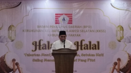 Bupati Fakfak, Samaun Dahlan, S.Sos, M.Si, (Detik Indonesia/Embaran Media/Ismail Weripang).