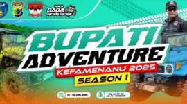 Bupati Adventure kefamenanu 2025 seison satu (Detik Indonesia/RRI Atambua/Henny Kaesnube)