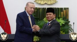 Presiden Prabowo saat bertemu Presiden Turkiye Erdogan (Istimewa)