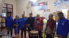 Gubernur Hendrik Lewerissa berharap kepada segenap jajaran dan keluarga besar DPD Gerakan Angkatan Muda Kristen Indonesia (GAMKI) Maluku untuk saling melengkapi, menghormati, dan menghargai dalam semangat orang basudara. (Detik Indonesia/Harianmerahputih)