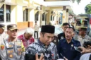 Bupati Sragen Sigit Pamungkas memberi penjelasan kepada wartawan saat di Mapolres Sragen, belum lama ini. (Istimewa/Polres Sragen/Detik Indonesia)