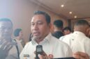 Bupati TTU Falen Kebo diwawancarai Wartawan usai mengikuti Musrenbang RKPD Tahun 2026 dan Musrenbang RPJMD Tahun 2025-2029 Provinsi NTT, di Aston Hotel dan Convention Center Hotel, Rabu (14/5/2025). (AL)