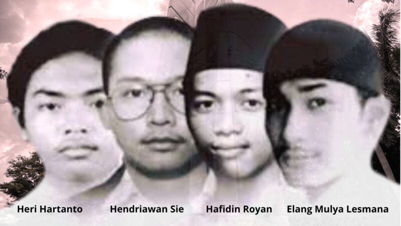 Empat Pejuang Reformasi (Istimewa/Detik Indonesia)