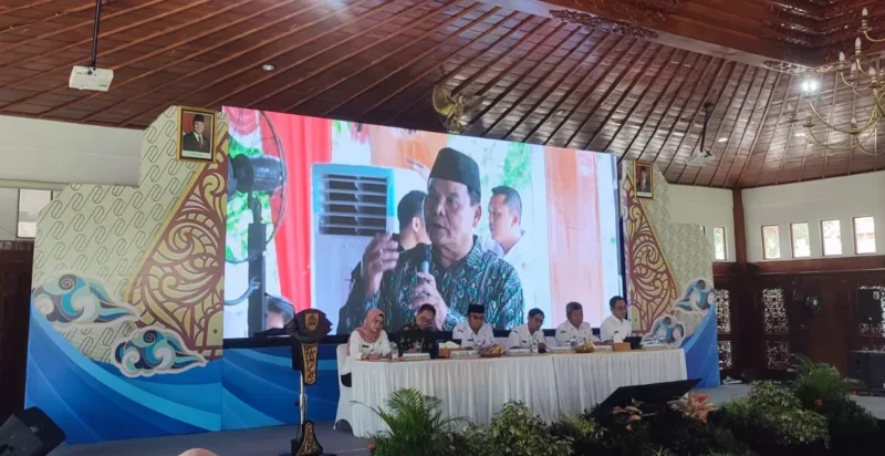 Musyawarah Rencana Pembangunan (Musrenbang) Kabupaten Sragen, Rabu (30/4/2025). (Ahmad Khairudin/Radar Solo/Detik Indonesia)
