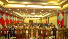 Foto Bersama usai acara Musyawarah Perencanaan Pembangunan Daerah (Musrenbang) Provinsi Papua Pegunungan guna menyusun Rencana Kerja Pemerintah Daerah (RKPD) Tahun 2026 di hotel Balim Wamena Kabupaten Jayawijaya, Selasa, (06/05/2025). (Detik Indonesia/TRIBUN PAPUA)