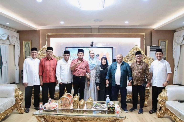 Habib Aboe Bakar Alhabsy beserta jajaran PKS DPW Kaltim dan Gubernur Kaltim Rudy Mas'ud Konten ini telah tayang di Kompasiana.com dengan judul 