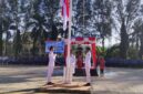 Pengibaran bendera pada Upacara Hardiknas 2025 Di Papua Barat Daya (2/5/2025) (RRI/Husni Laing/Detik Indonesia)